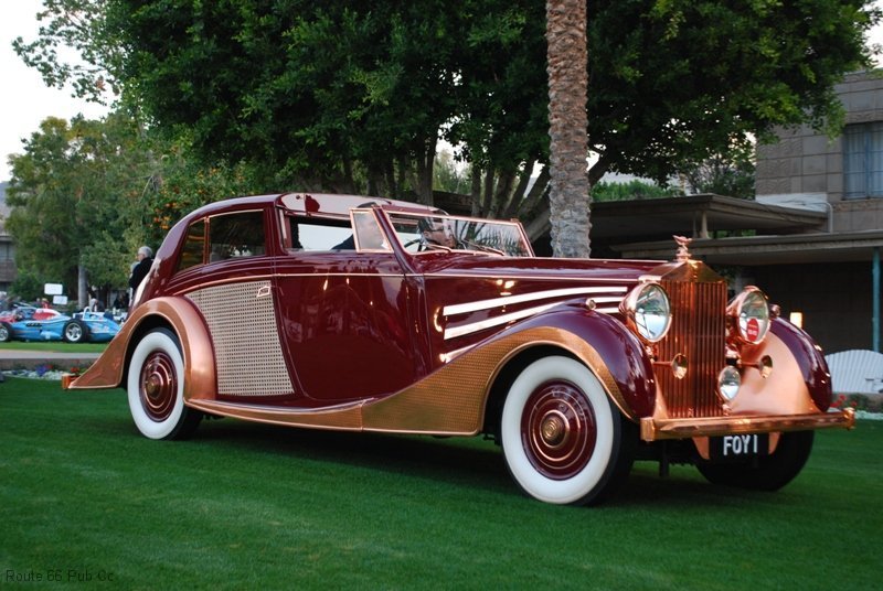 Arizona Concours D'Elegance Award Winner 37 Rolls Royce