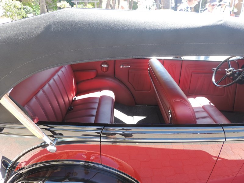35 Chevy Rear Seat