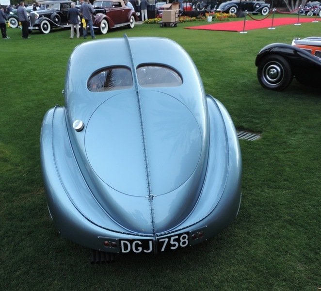 Bugatti Rear View