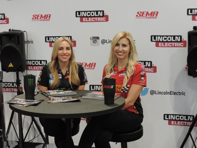 Hero Card Signing with Force Sisters