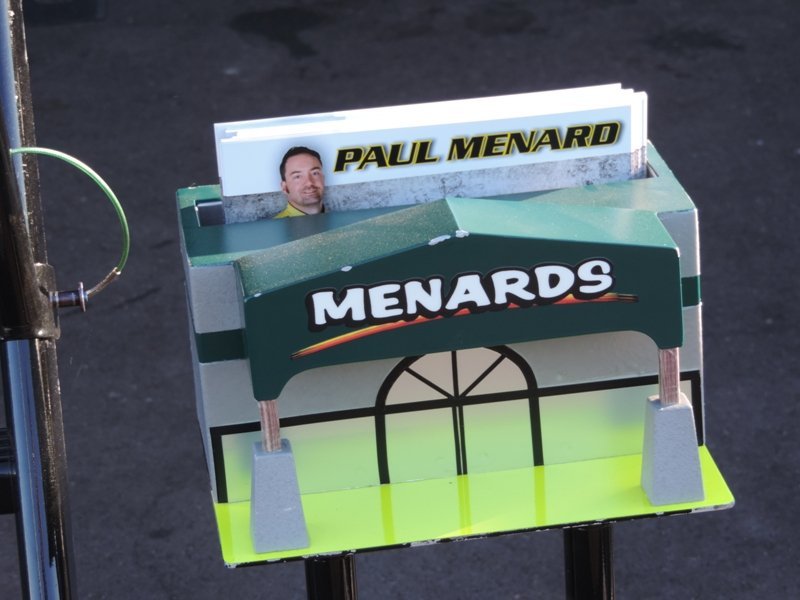 Menard Display Closeup