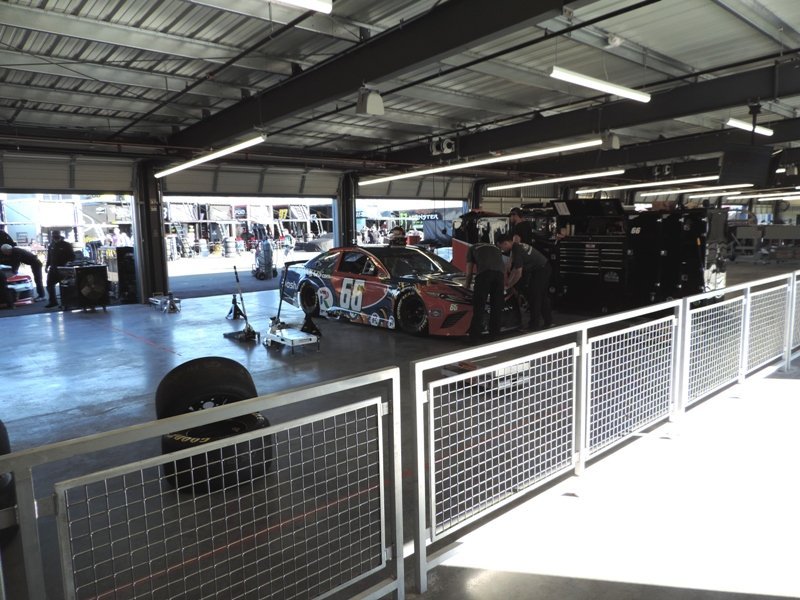 ISM Raceway Garage Access