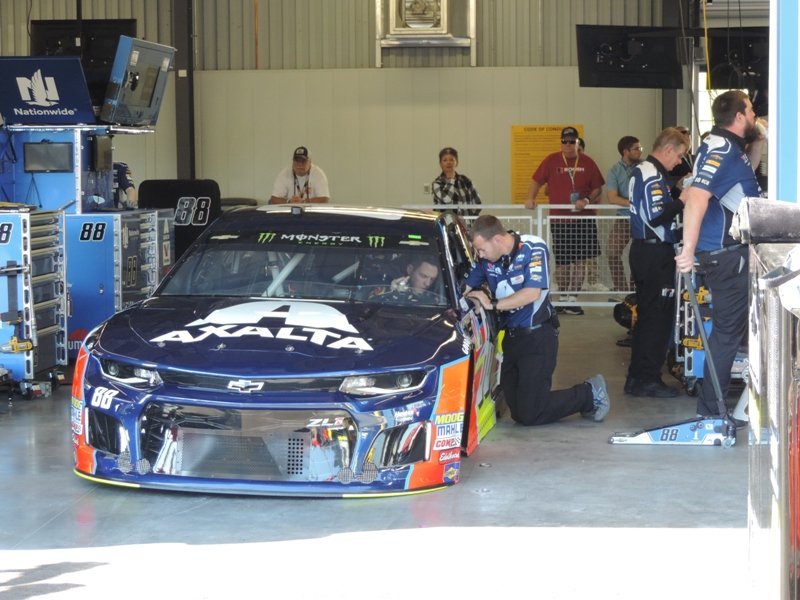 ISM Raceway Garage Area