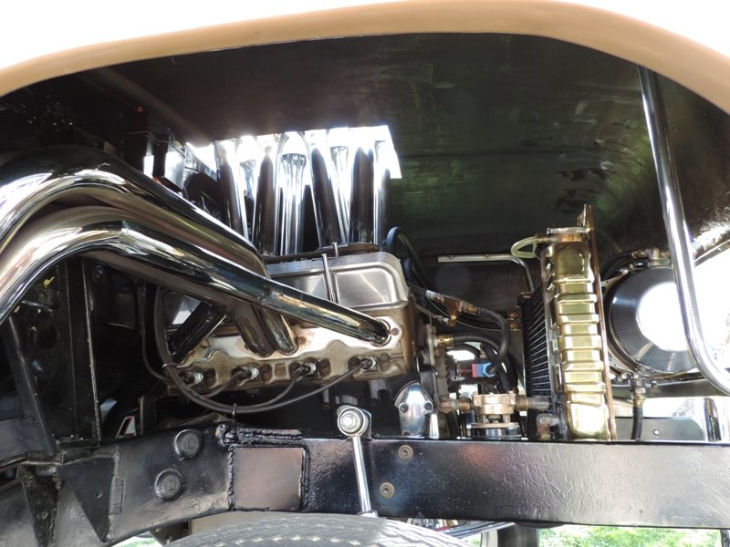 55 Chevy Engine Compartment
