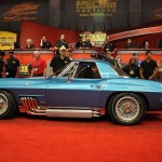 side view of 63 corvette