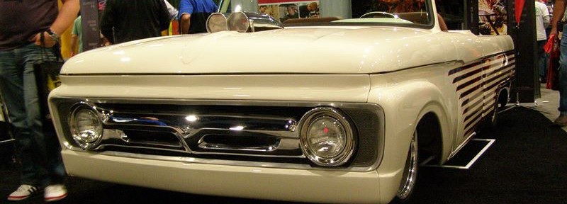 64 Ford Roadster F100 from WyoTech at SEMA Show