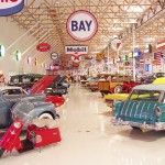 classic cars on display