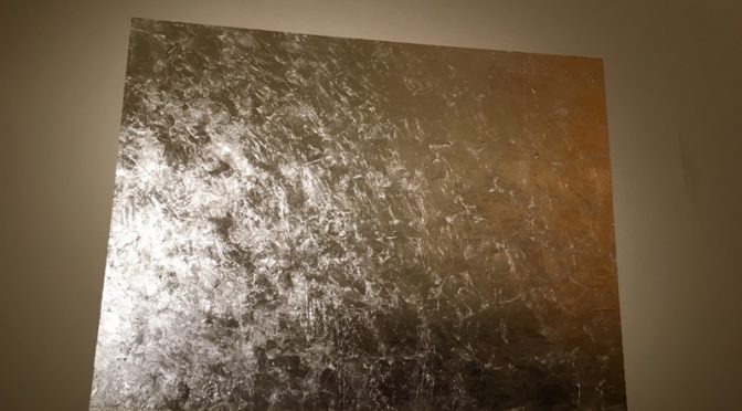 Silver leaf-a new use