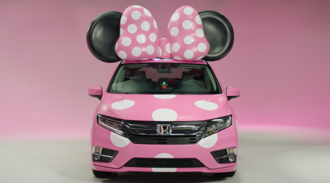 Honda’s Minnie Van Is Pink Cuteness