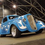 Count's Kustoms Boat & 35 Chevy at Barrett Jackson