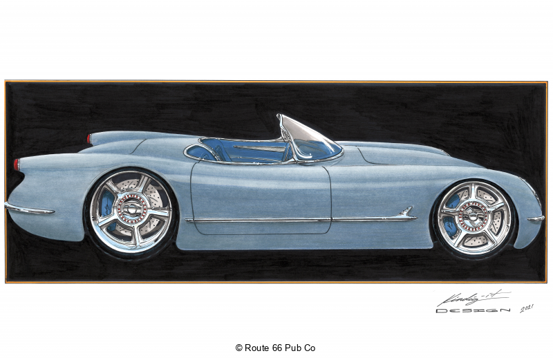 Kindig-It-Design-CF1-Roadster-Drawing