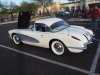 Cars and Coffee White Corvette