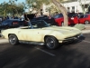 Cars and Coffee Corvette Top Down