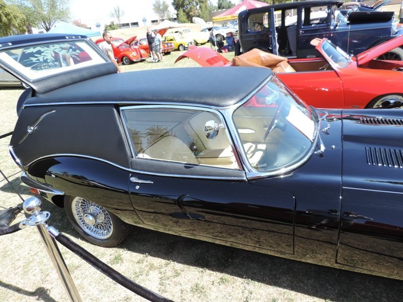 1967 Jaguar Hearse Side View