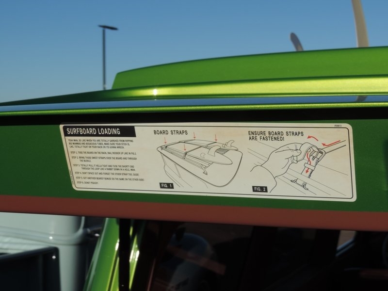 Directions for Roof Rack