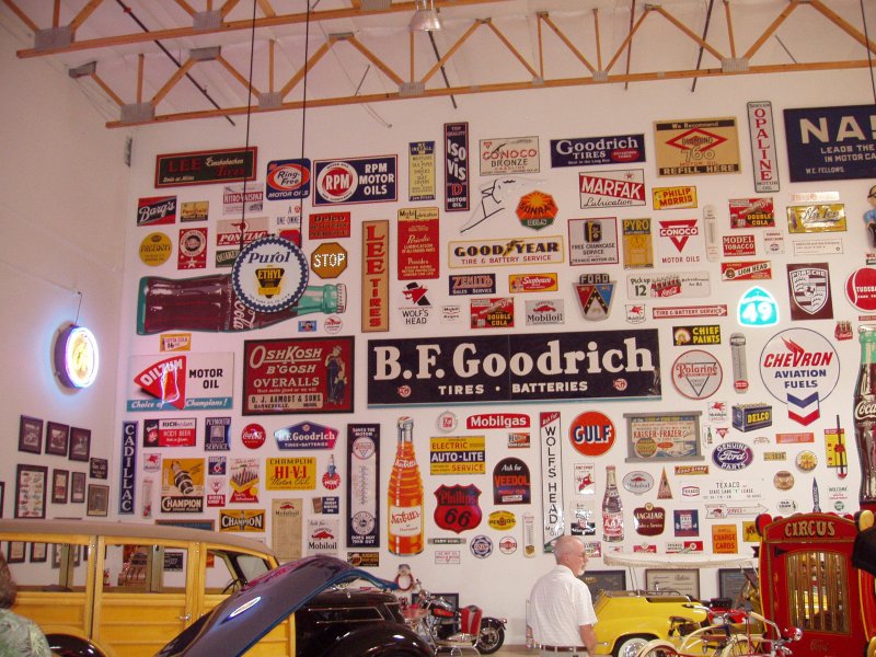 Automobilia Sign Collection from Ron Pratte