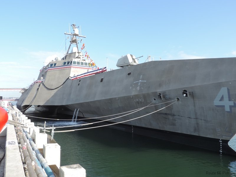 USS Coronado docked