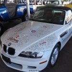 Baseball Signatures Collection on a BMW